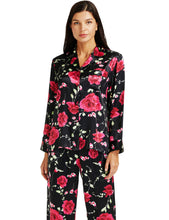 Load image into Gallery viewer, LONXU Womens Silk Satin Pajamas Set Button Down Sleepwear Loungewear XS~3XL