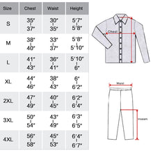 Load image into Gallery viewer, LONXU Mens Silk Satin Pajama Sets, Long Sleeve Button Down PJ Set with Pocket Sleepwear Loungewear S-XXXXLL