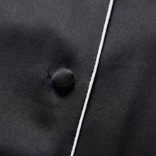 Load image into Gallery viewer, LONXU Womens Silk Satin Pajamas Set Button Down Sleepwear Loungewear XS~3XL