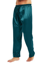 Load image into Gallery viewer, Lonxu Mens Satin Pyjamas Pants Sleep Bottoms Lounge Pants S~4XL
