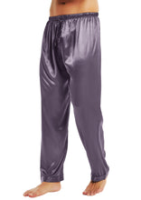 Load image into Gallery viewer, Lonxu Mens Satin Pyjamas Pants Sleep Bottoms Lounge Pants S~4XL