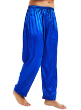 Load image into Gallery viewer, Lonxu Mens Satin Pyjamas Pants Sleep Bottoms Lounge Pants S~4XL
